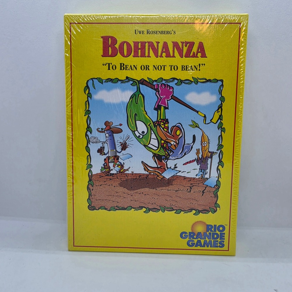 Rio Grande Games Bohnanza Card Game Uwe Rosenberg 2016 Amigo Edition New Sealed